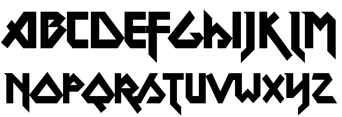 MetalLord-Regular Font - FFonts.net