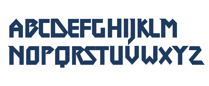 MetalLord-Regular Lowercase