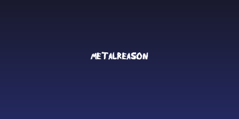 MetalReason Social Header