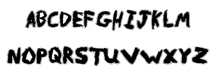 MetalReason Font LOWERCASE
