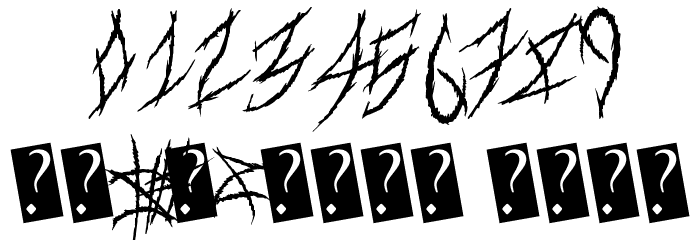 MetalShow Font OTHER CHARS