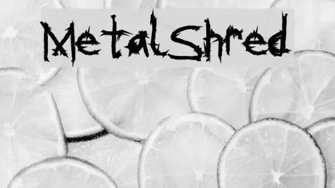 MetalShred Example 3
