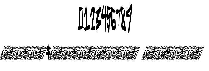 MetalSpectacular Font OTHER CHARS