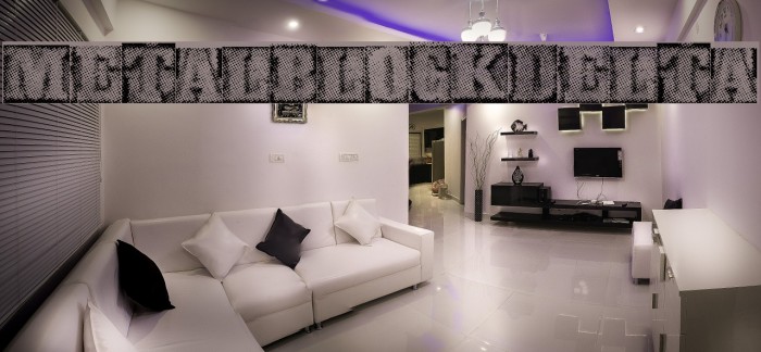 MetalblockDelta Font examples