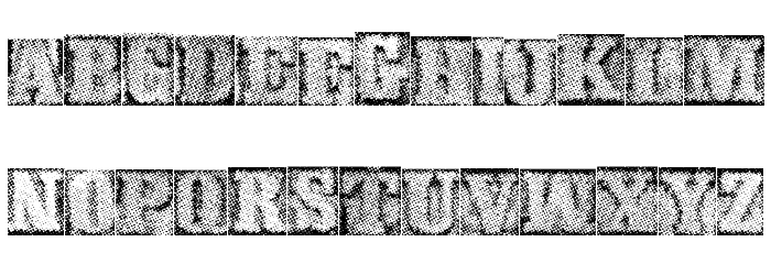 MetalblockDelta Font LOWERCASE