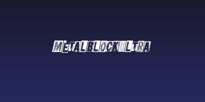 MetalblockUltra Social Header