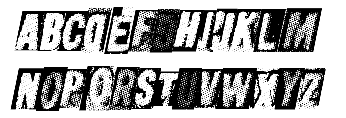 MetalblockUltra Font LOWERCASE