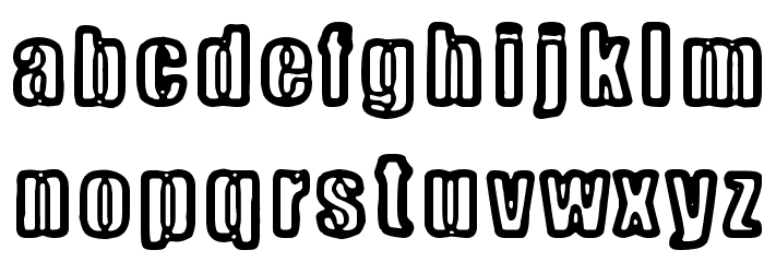 Metalbox Font LOWERCASE