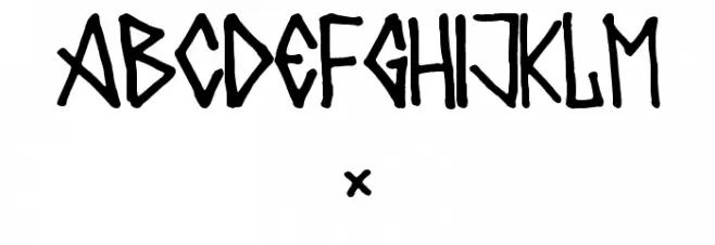 Metalero80 Font OTHER CHARS