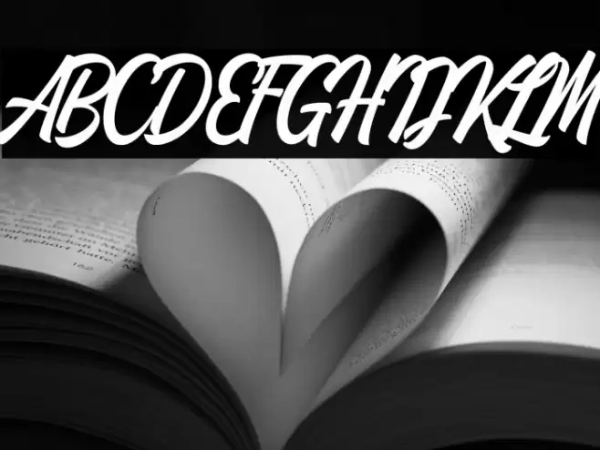 Metalia Font examples