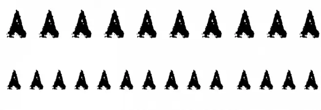 Metalic Avacodo Font OTHER CHARS