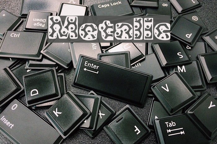 Metalic Font examples