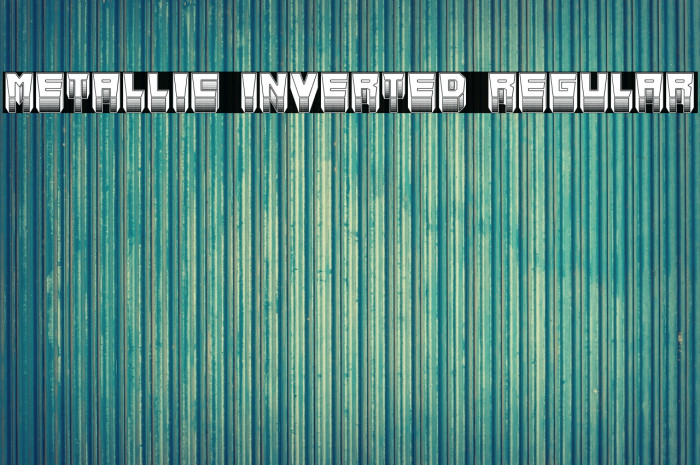 Metallic Inverted Regular Example 1