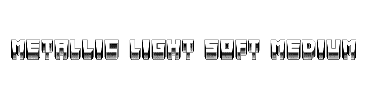 Metallic Light Soft Medium  Fuentes Gratis Descargar