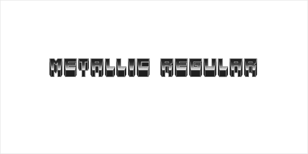 Metallic Regular Logo