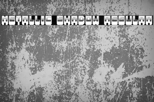 Metallic Shadow Regular Example 1