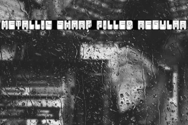 Metallic Sharp Filled Regular Example 1