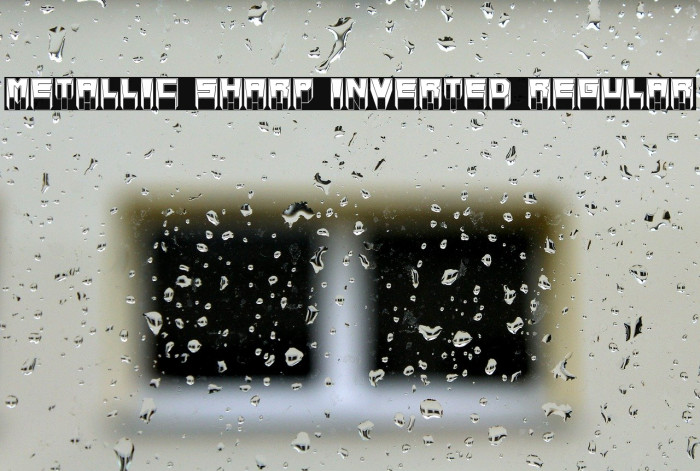 Metallic Sharp Inverted Regular Example 1