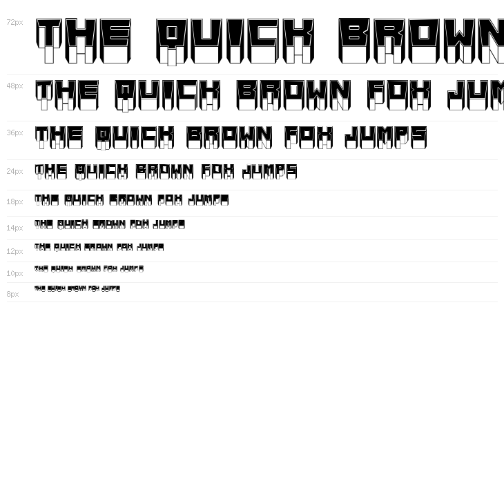 Metallic Sharp Inverted Regular Waterfall