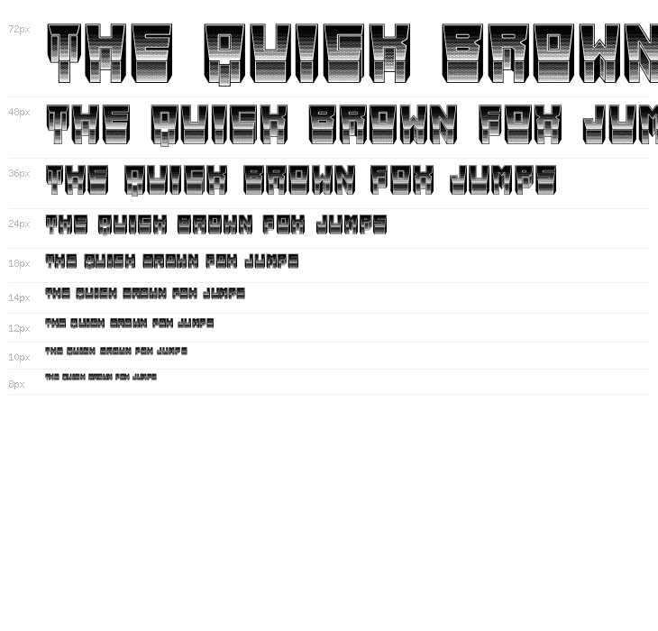 Metallic Soft Italic Waterfall