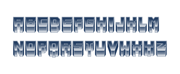 Metallic Soft Italic Lowercase