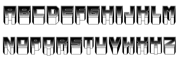 Metallic Soft Light Regular Font LOWERCASE