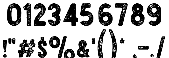 Metalsmith Regular Font OTHER CHARS