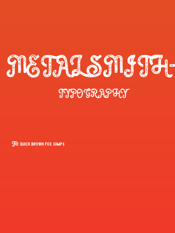 Metalsmith-Regular Poster