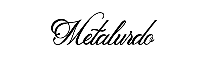 Metalurdo Font