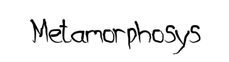 Metamorphosys  font caratteri gratis
