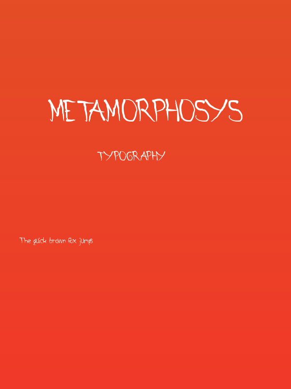 Metamorphosys Poster