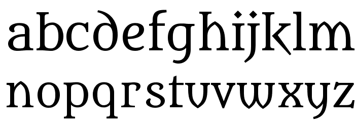 Metamorphous Font LOWERCASE