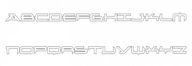 Metatron3 Font Litere mari