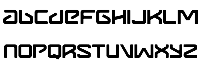 Metavers Rounded Font LOWERCASE