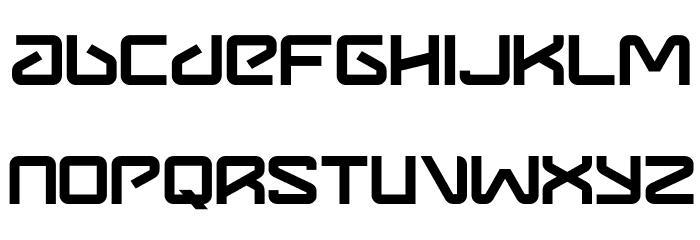 Metavers Font UPPERCASE