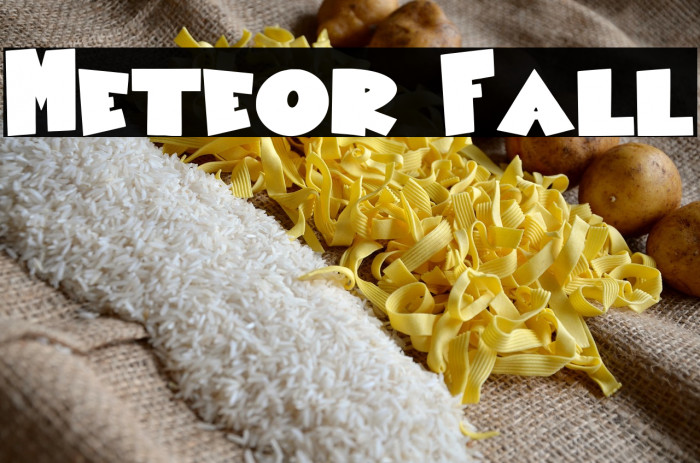 Meteor Fall Example 3