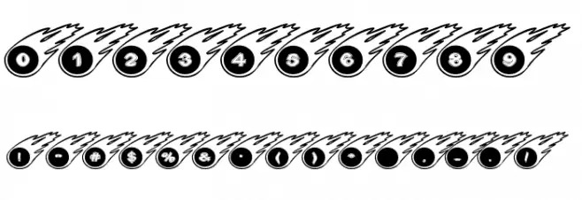 Meteor GM Font OTHER CHARS