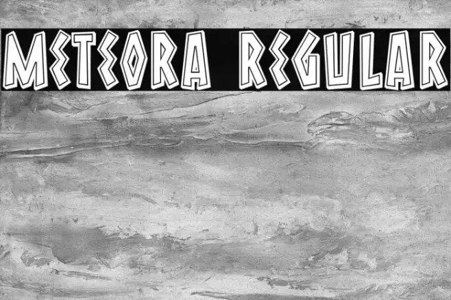 Meteora Regular Example 1