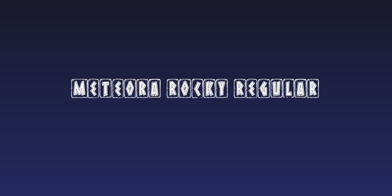 Meteora Rocky Regular Social Header