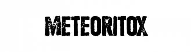 Meteoritox  Descarca Fonturi Gratis