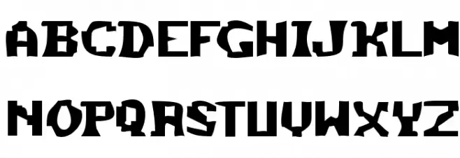 Method フォント 大文字