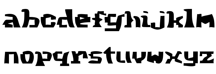 Method Font LOWERCASE