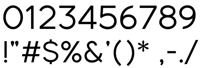 Meticula Regular Font OTHER CHARS