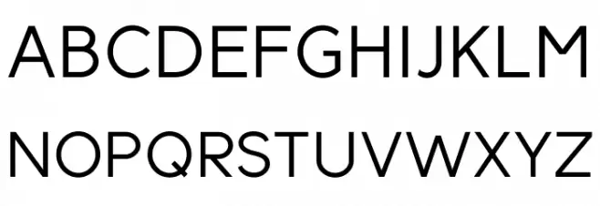 Meticula Regular 字体 大写