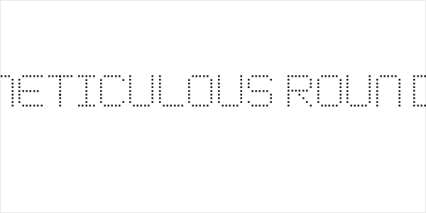 Meticulous Round Logo