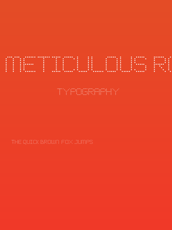 Meticulous Round Poster