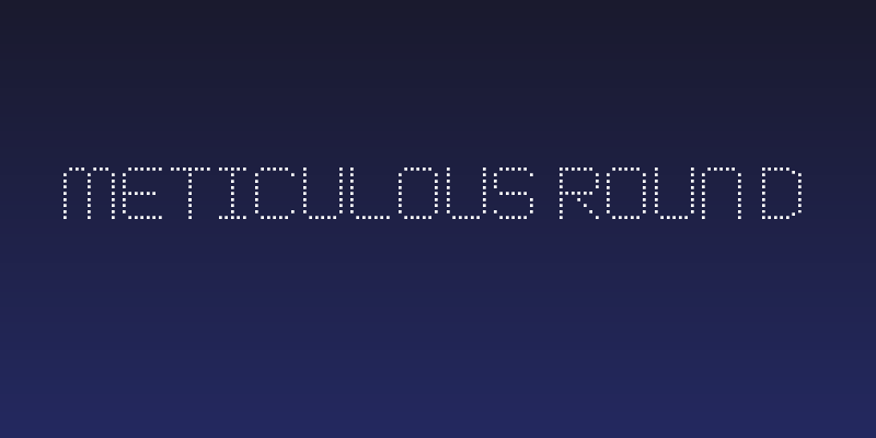 Meticulous Round Social Header