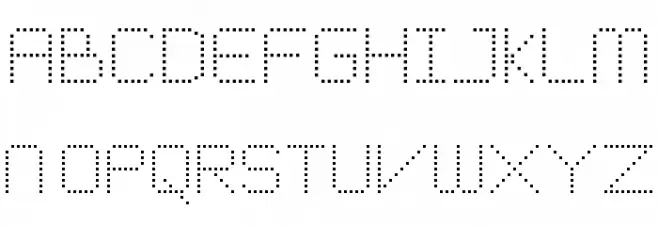 Meticulous Round Font Litere mici