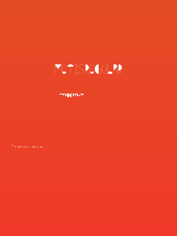 MetisRegular Poster