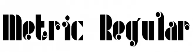 Metric Regular  Fuentes Gratis Descargar